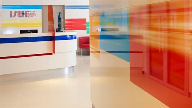 Institute of Sport, Exercise and Health reception